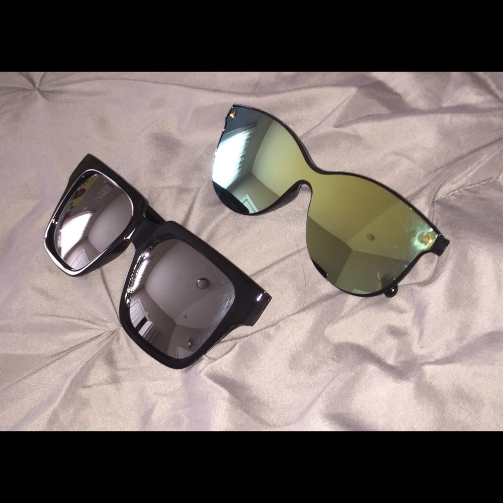 Mirrored sunglasses